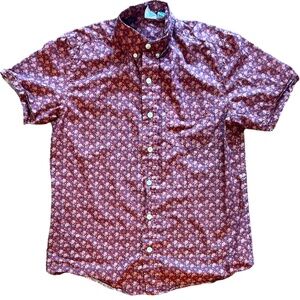 Vintage Paisley Button Up